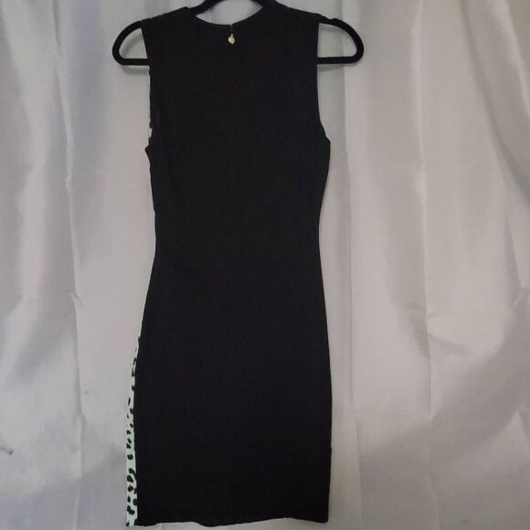 DVF Fabulous green and pink Animal Print Sheath Dress Final Discount - Picture 8 of 11